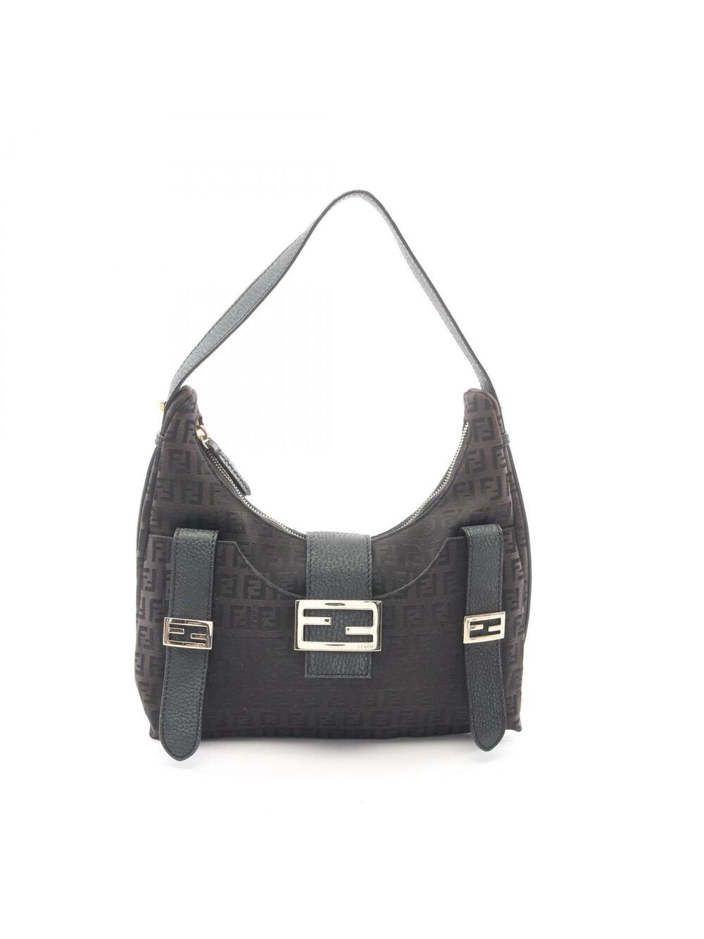 Fendi Zucchino Shoulder Handbag Pvc #351103F12B